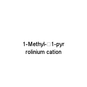 1-Methyl-△1-pyrrolinium cation